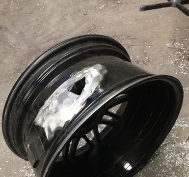 herstellen van aluminium autovelg door Laswerken Valcke Olivier